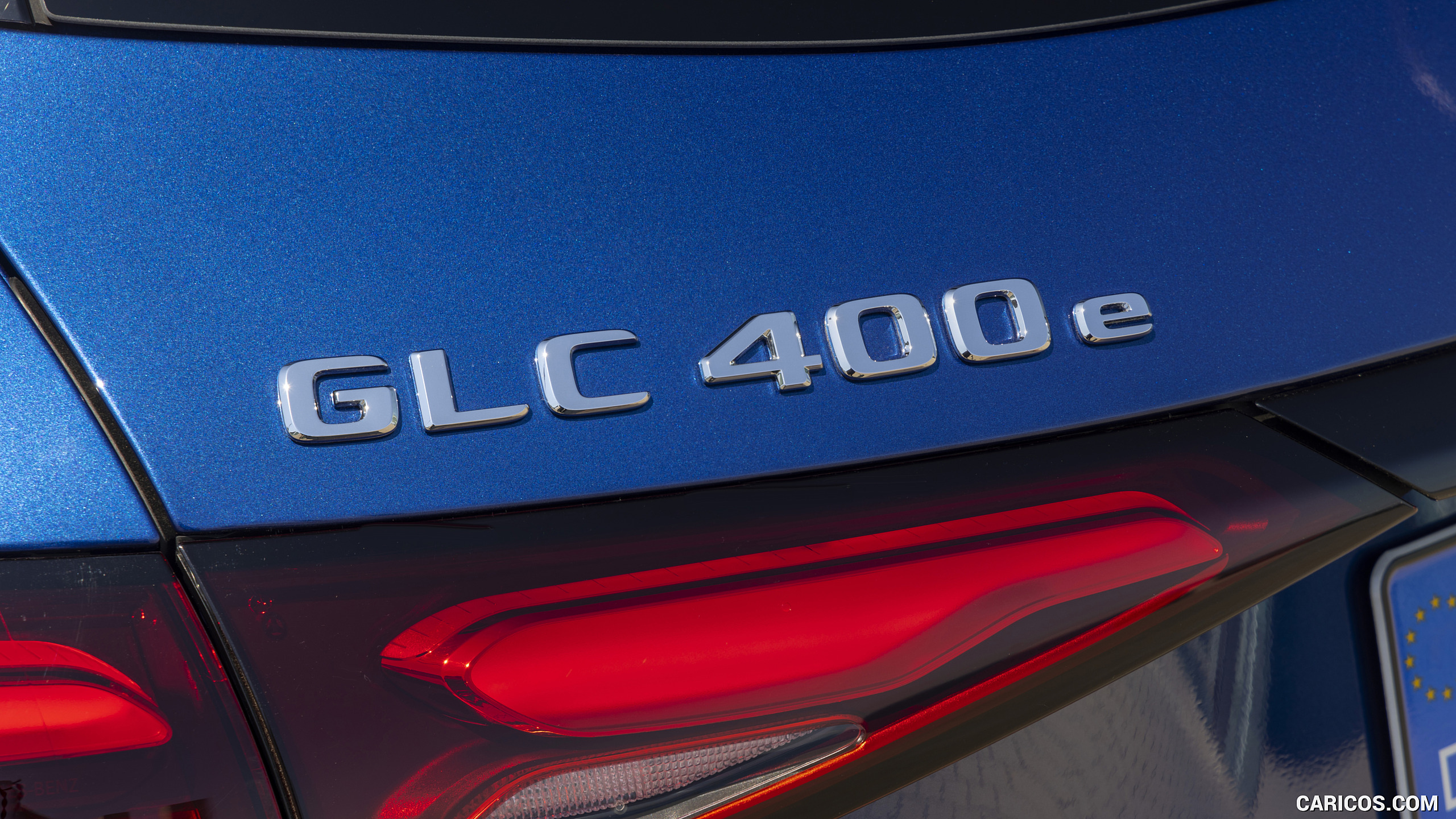2023 Mercedes-Benz GLC 400 e Plug-In Hybrid 4MATIC AMG Line (Color: Spectral Blue - Badge, #191 of 227