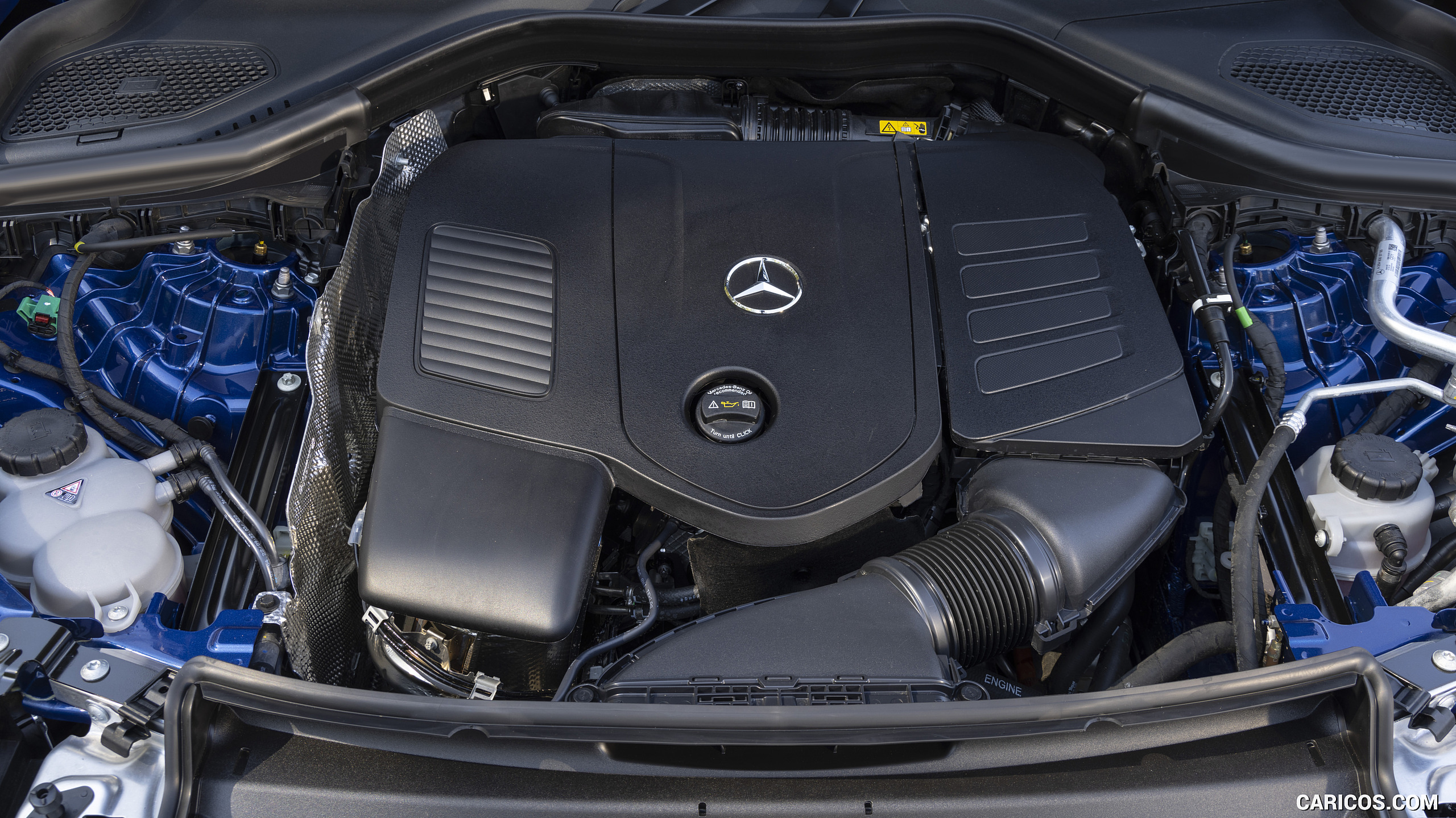 2023 Mercedes-Benz GLC 400 e Plug-In Hybrid 4MATIC AMG Line (Color: Spectral Blue - Engine, #193 of 227