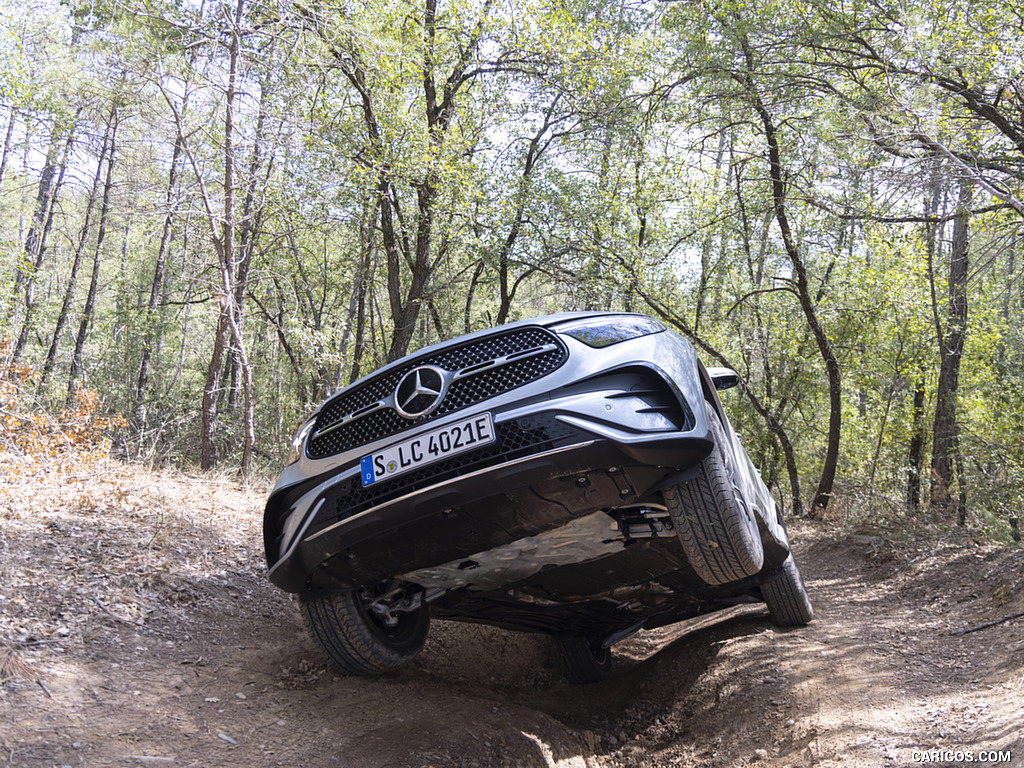 2023 Mercedes-Benz GLC 400 e Plug-In Hybrid 4MATIC AMG Line (Color: High-Tech Silver) - Off-Road