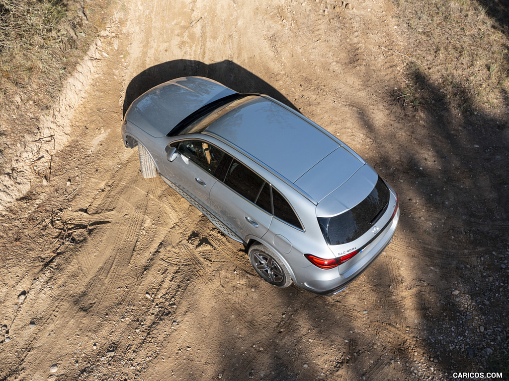 2023 Mercedes-Benz GLC 400 e Plug-In Hybrid 4MATIC AMG Line (Color: High-Tech Silver) - Off-Road