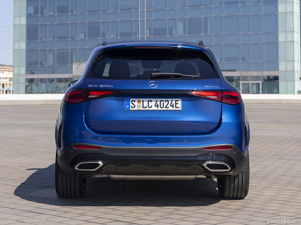 2023 Mercedes-Benz GLC 400 e Plug-In Hybrid 4MATIC AMG Line (Color: Spectral Blue - Rear