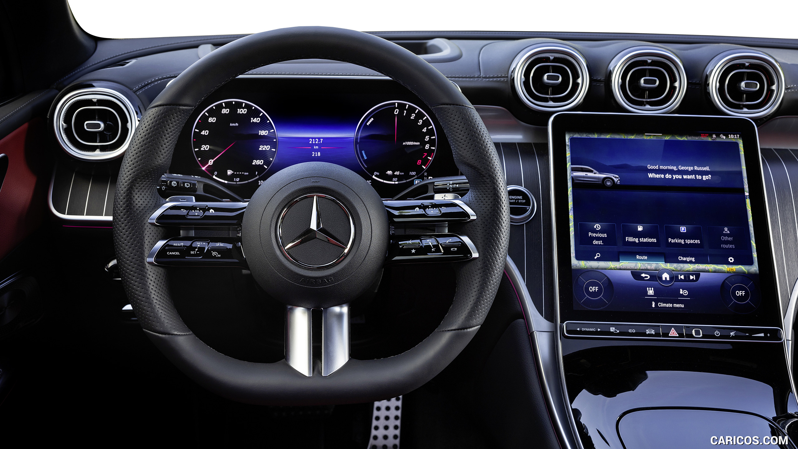2023 Mercedes-Benz GLC Plug-in-Hybrid AMG Line MANUFAKTUR (Color: Diamond White Bright) - Interior, Cockpit, #56 of 227