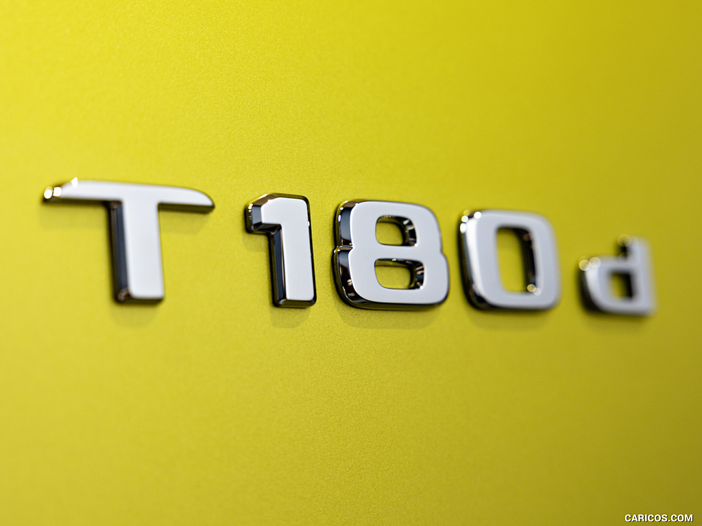 2023 Mercedes-Benz T-Class (Color: Limonite Yellow Metallic) - Badge