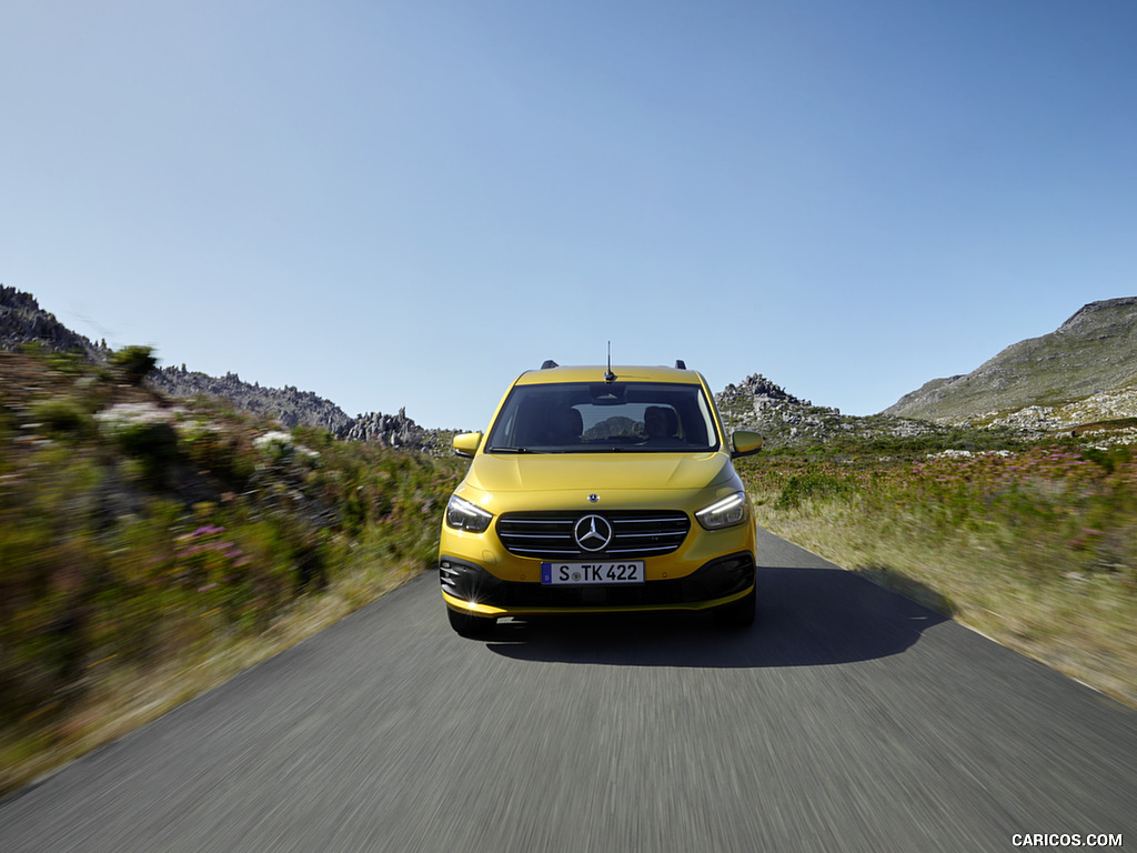 2023 Mercedes-Benz T-Class (Color: Limonite Yellow Metallic) - Front