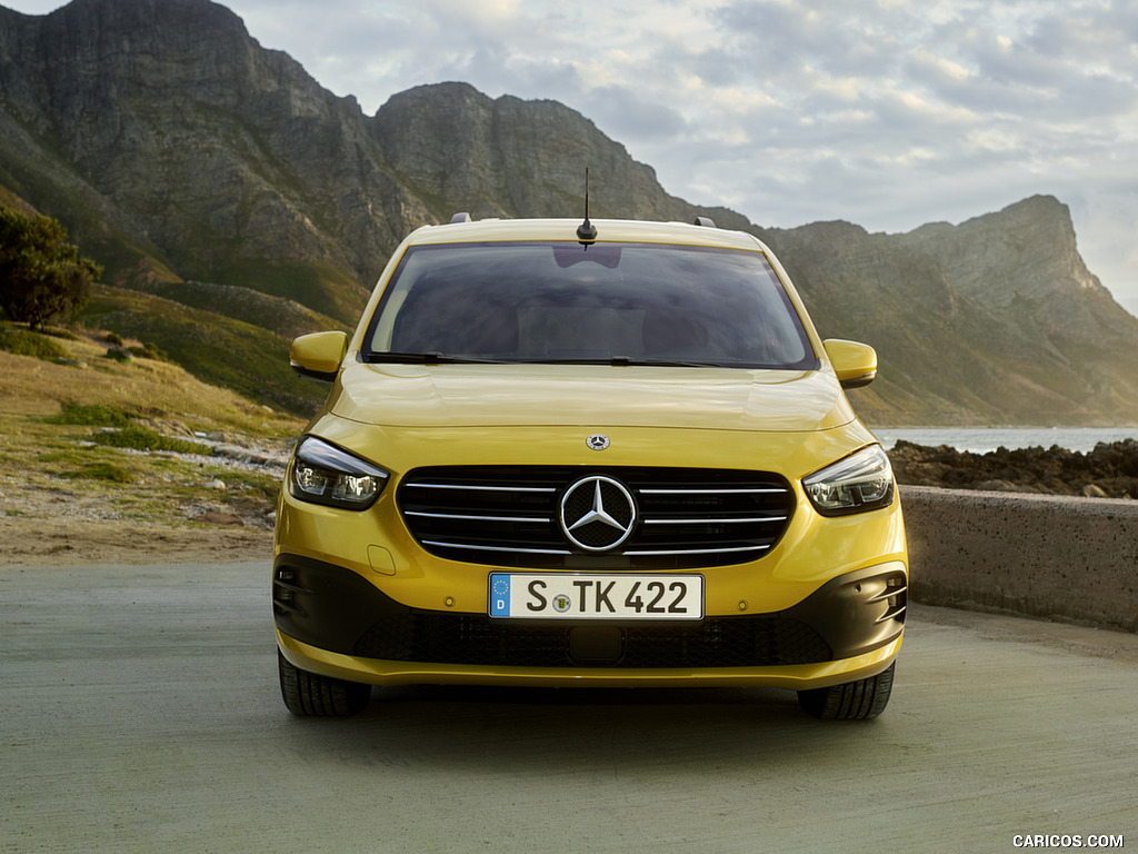 2023 Mercedes-Benz T-Class (Color: Limonite Yellow Metallic) - Front