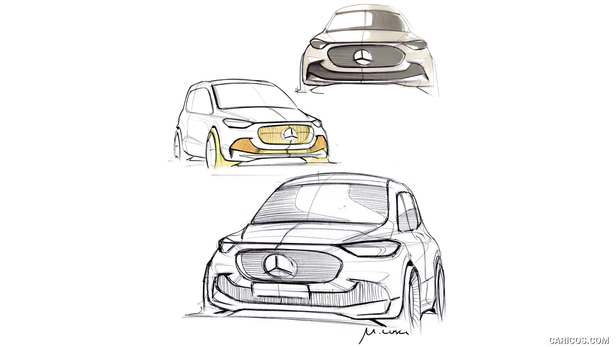 2023 Mercedes-Benz T-Class - Design Sketch, #71 of 73