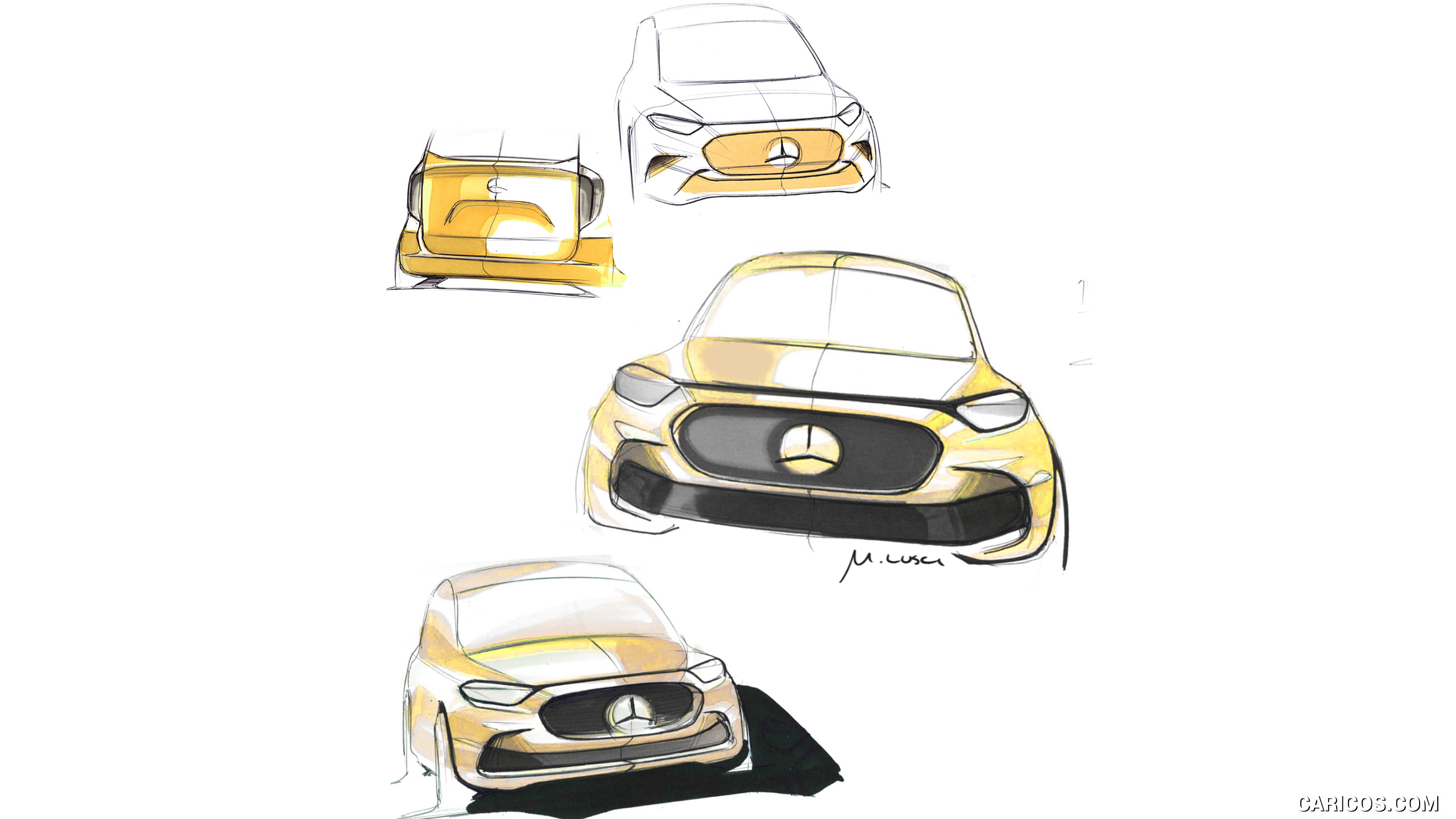 2023 Mercedes-Benz T-Class - Design Sketch, #73 of 73