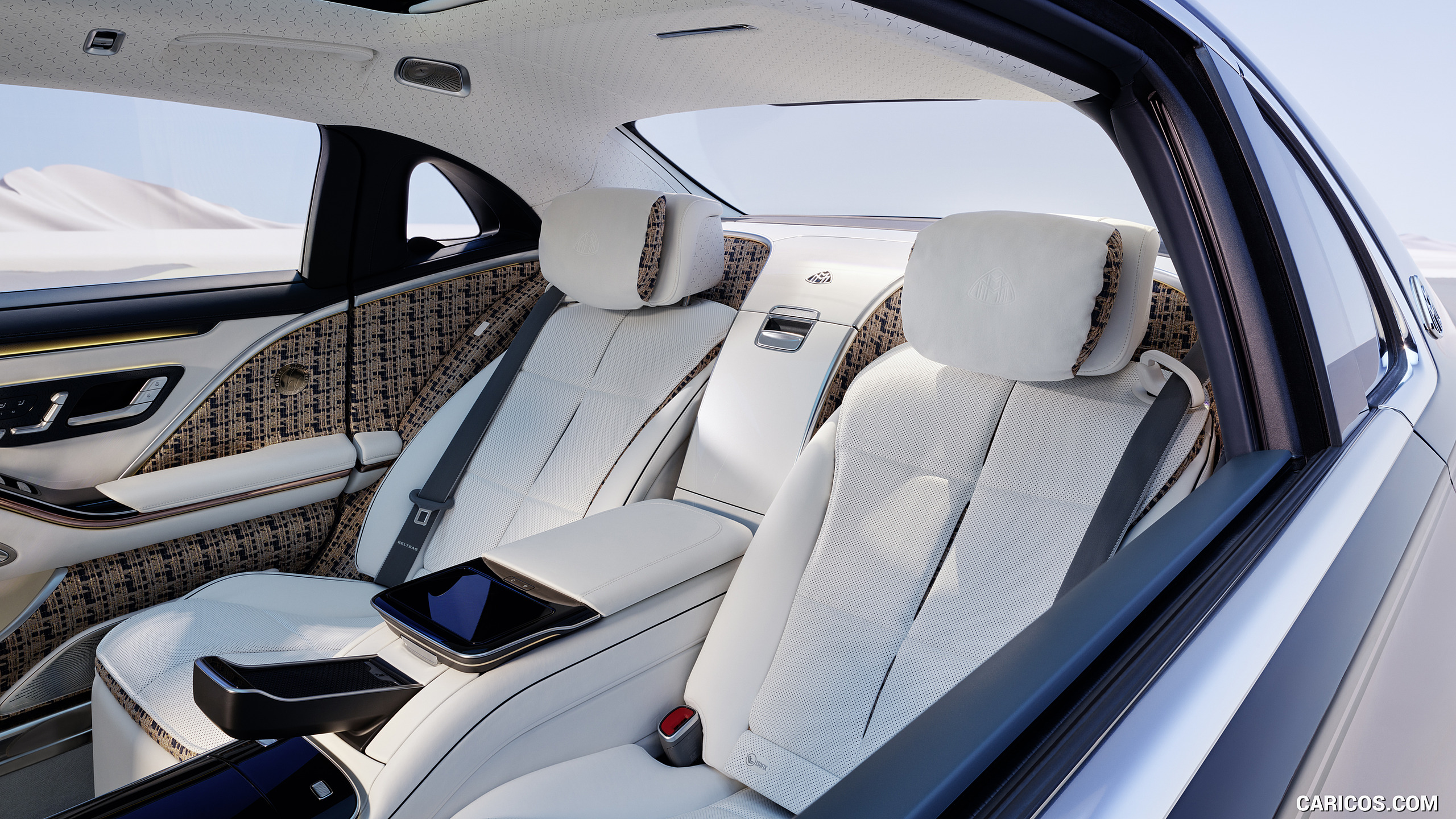 2023 MercedesMaybach SClass Haute Voiture Interior, Rear Seats