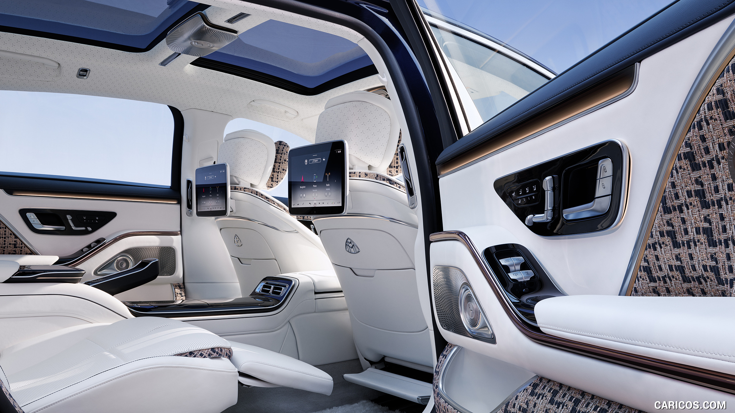 2023 MercedesMaybach SClass Haute Voiture Interior, Rear Seats