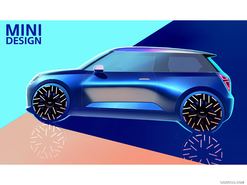 2024 MINI Cooper Electric - Design Sketch