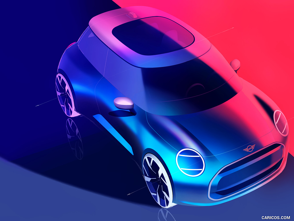 2024 MINI Cooper Electric - Design Sketch