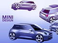 2024 MINI Cooper Electric - Design Sketch