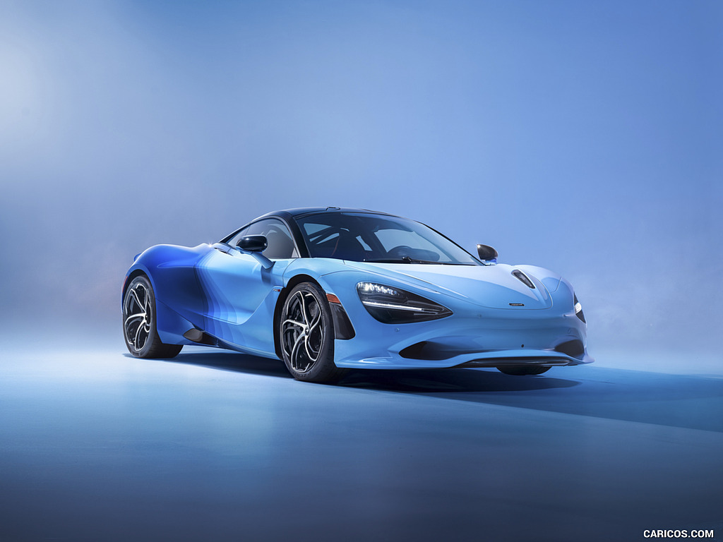 2024 McLaren 750S Spectrum Theme by MSO - Front Three-Quarter