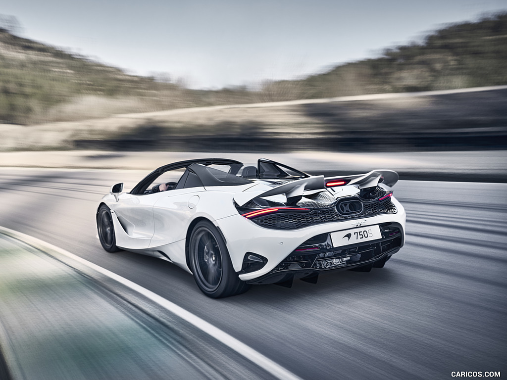 2024 McLaren 750S Spider - Rear Three-Quarter