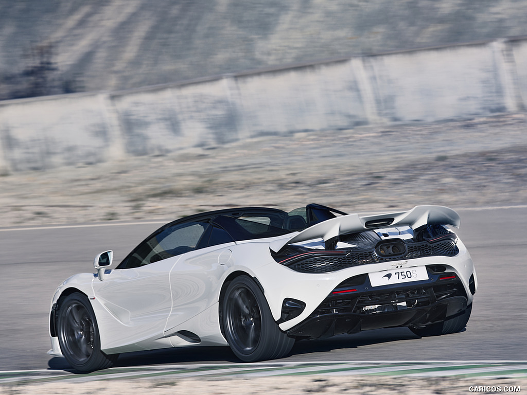 2024 McLaren 750S Spider - Rear Three-Quarter