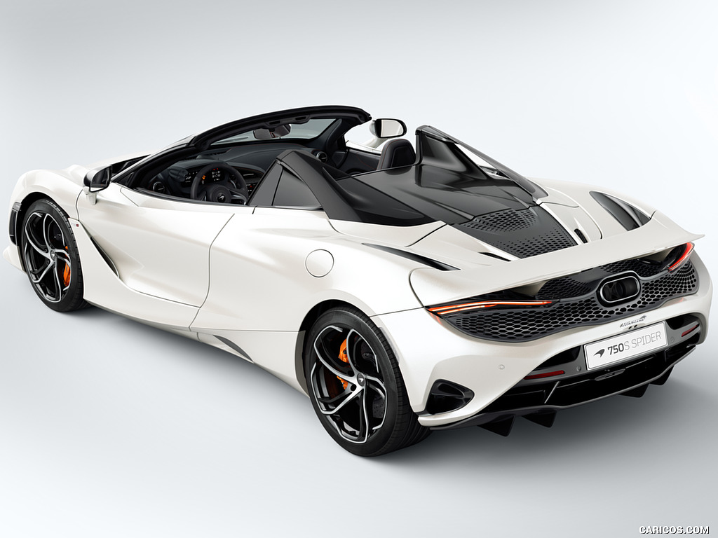 2024 McLaren 750S Spider - Rear Three-Quarter