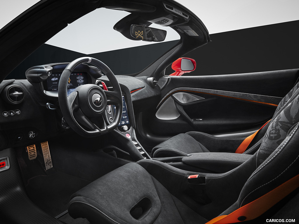 2024 McLaren 750S with 3-7-59 Theme - Interior