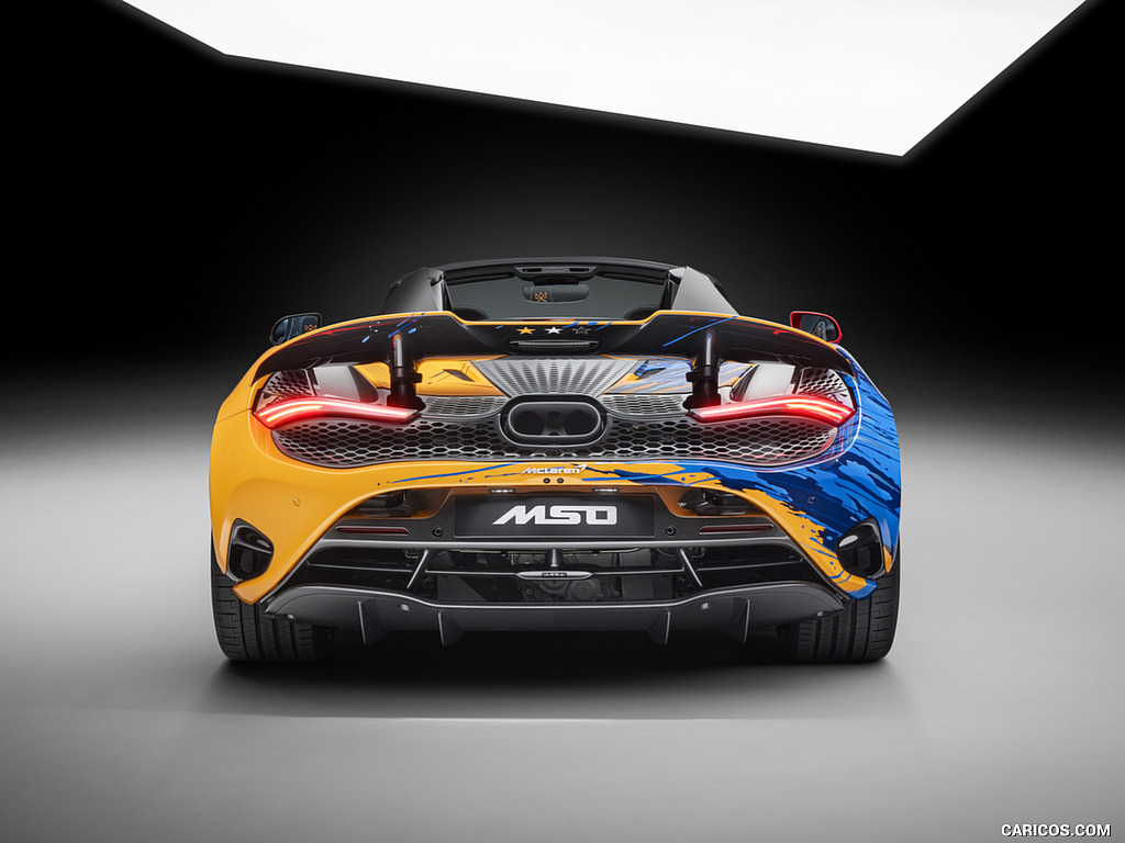 2024 McLaren 750S with 3-7-59 Theme - Rear