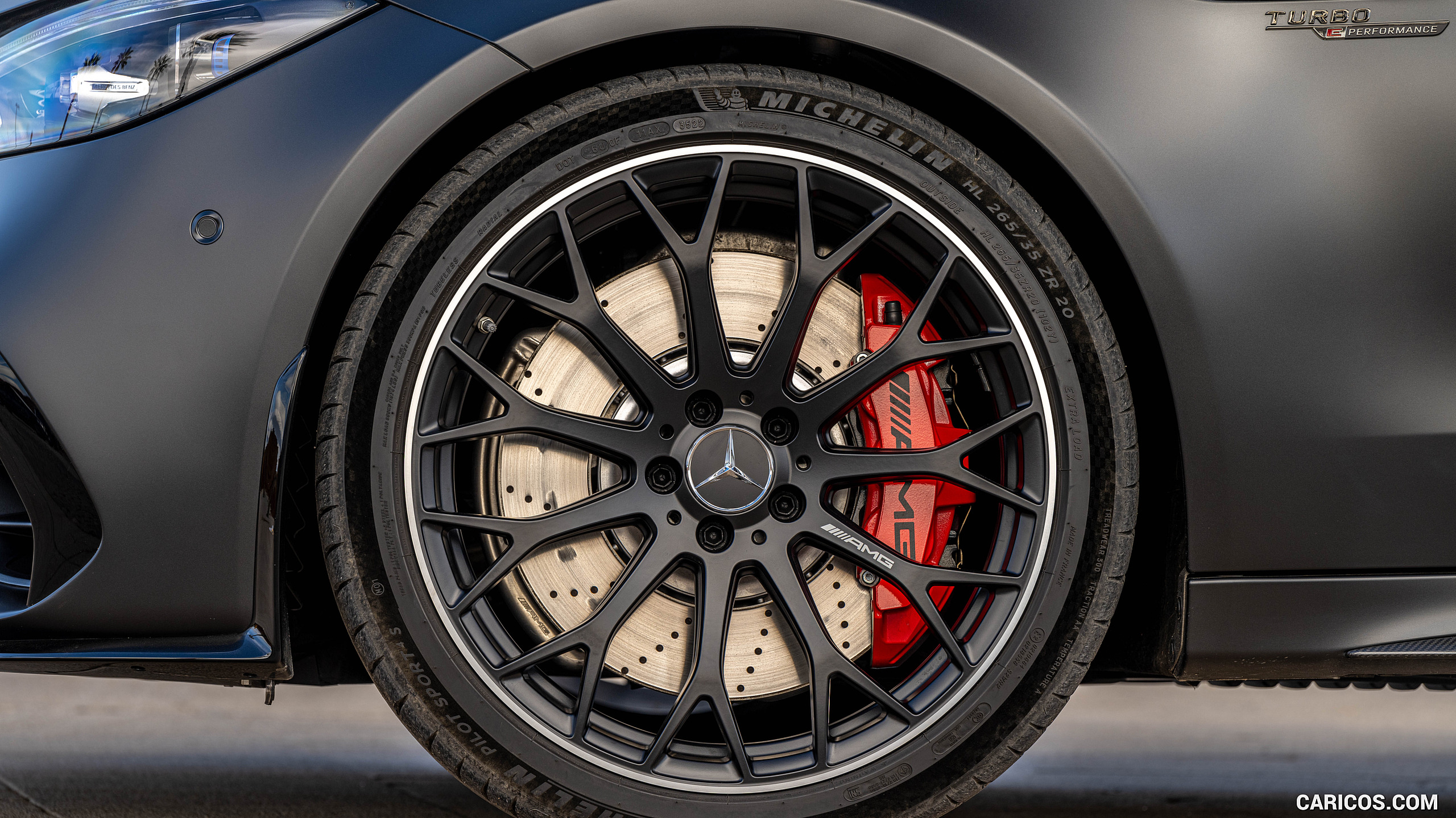 2024 Mercedes-AMG C 63 S E Performance (Color: MANUFAKTUR Graphit Grey Magno) - Wheel, #87 of 112