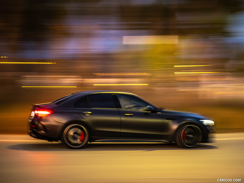 2024 Mercedes-AMG C 63 S E Performance (Color: MANUFAKTUR Graphit Grey Magno) - Side