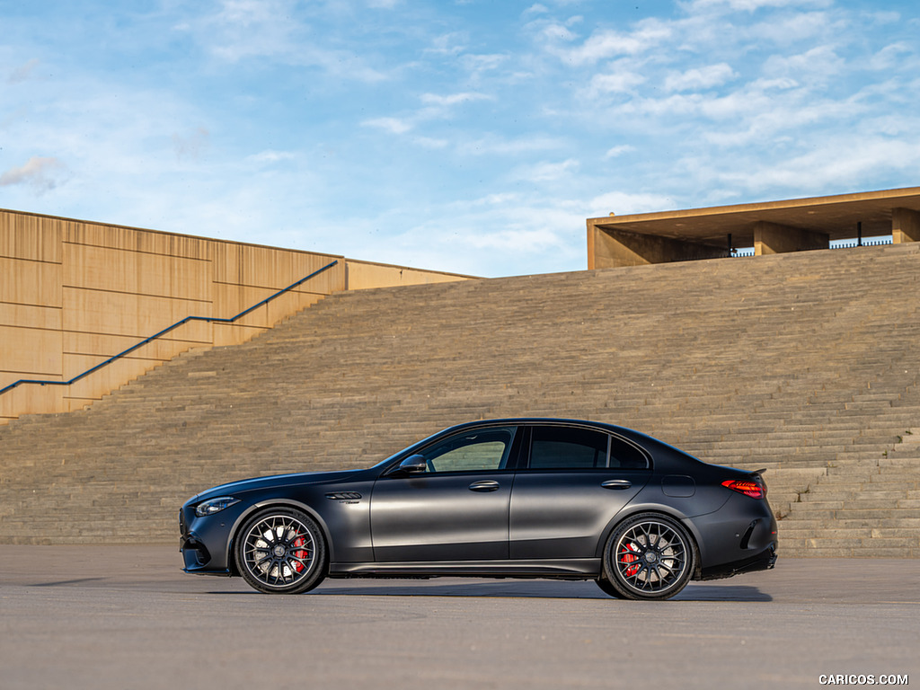 2024 Mercedes-AMG C 63 S E Performance (Color: MANUFAKTUR Graphit Grey Magno) - Side