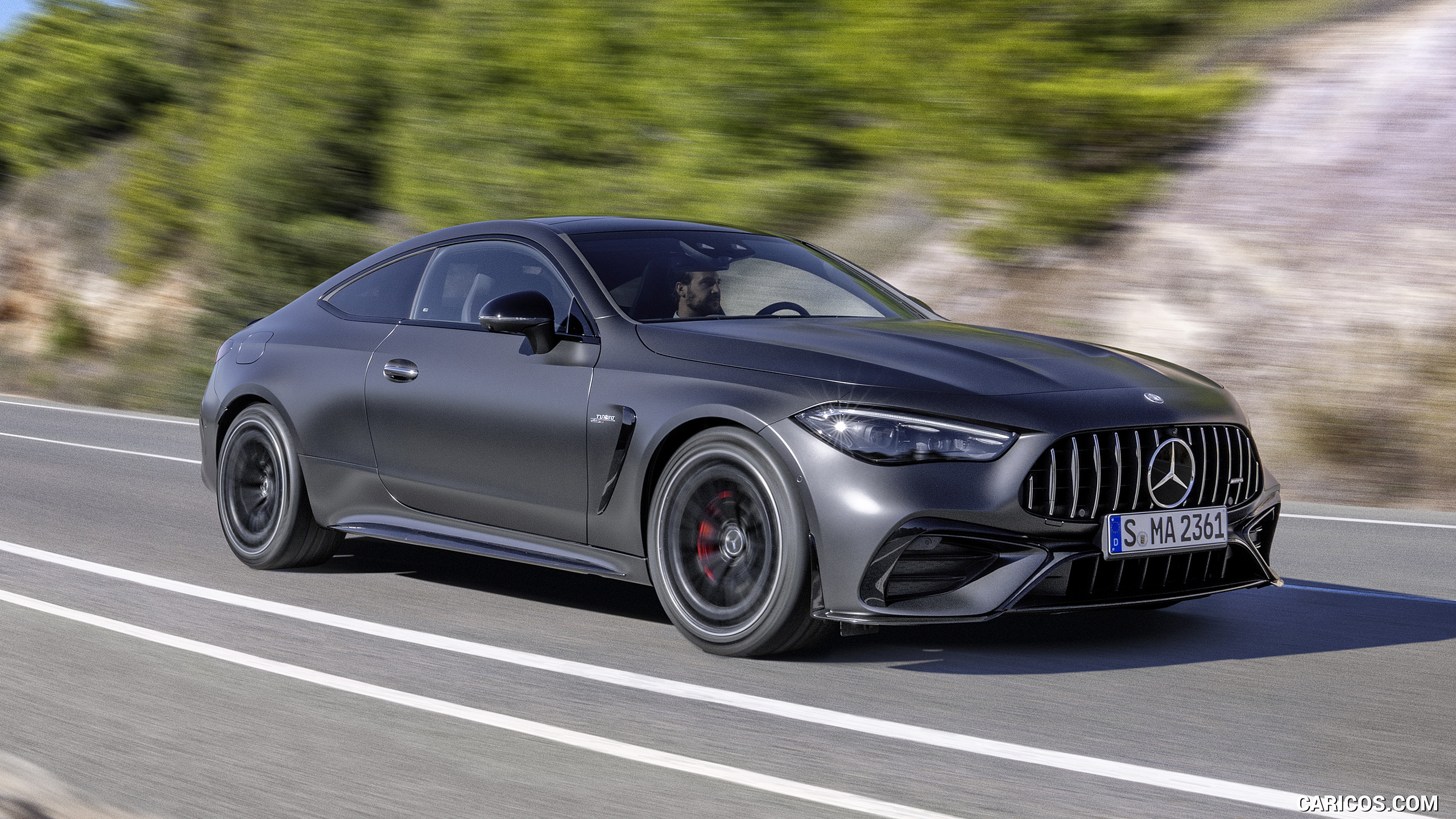 2024 MercedesAMG CLE 53 4MATIC+ Coupe Front ThreeQuarter Caricos