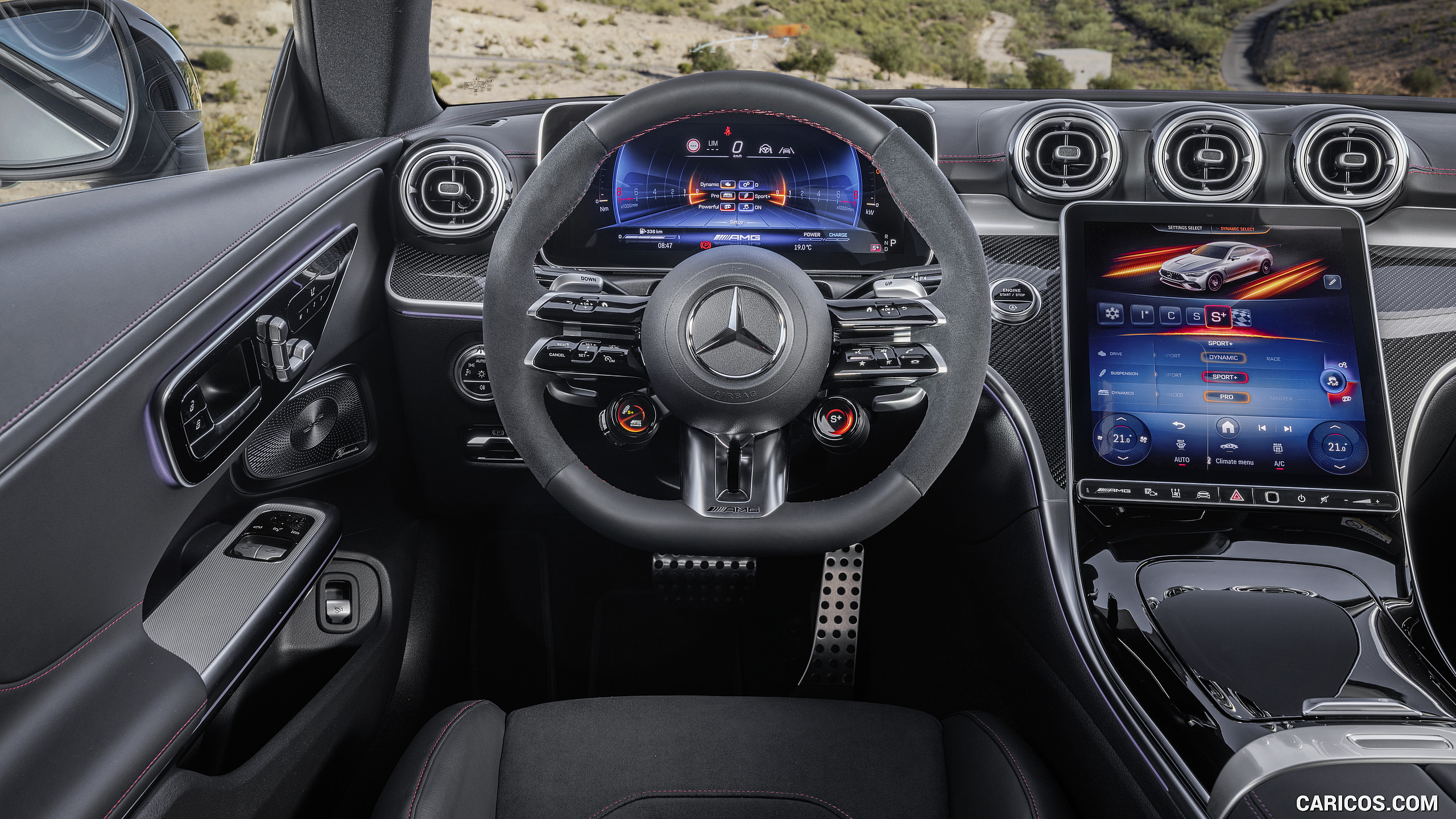 2024 MercedesAMG CLE 53 4MATIC+ Coupe Interior, Cockpit Caricos