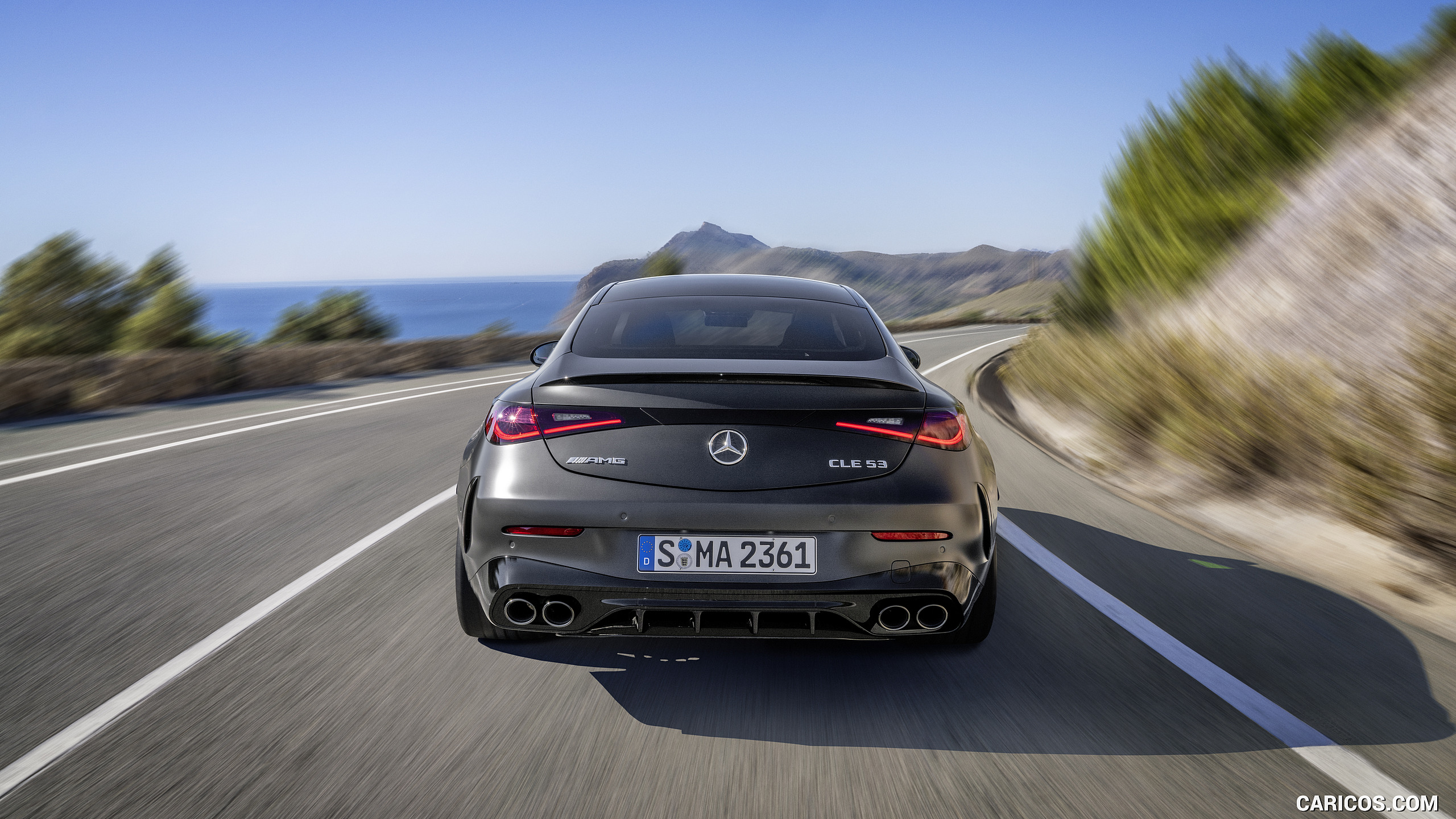 2024 Mercedes-AMG CLE 53 4MATIC+ Coupe - Rear, #5 of 31