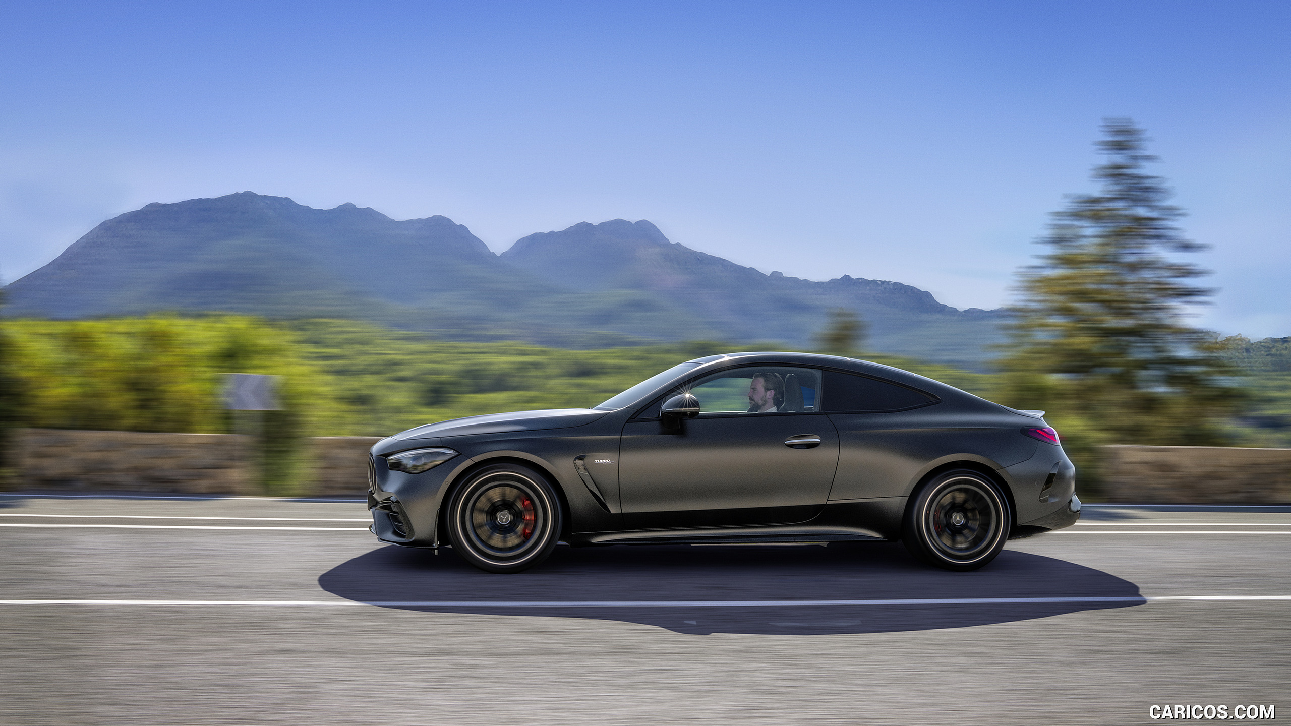 2024 Mercedes-AMG CLE 53 4MATIC+ Coupe - Side, #3 of 31