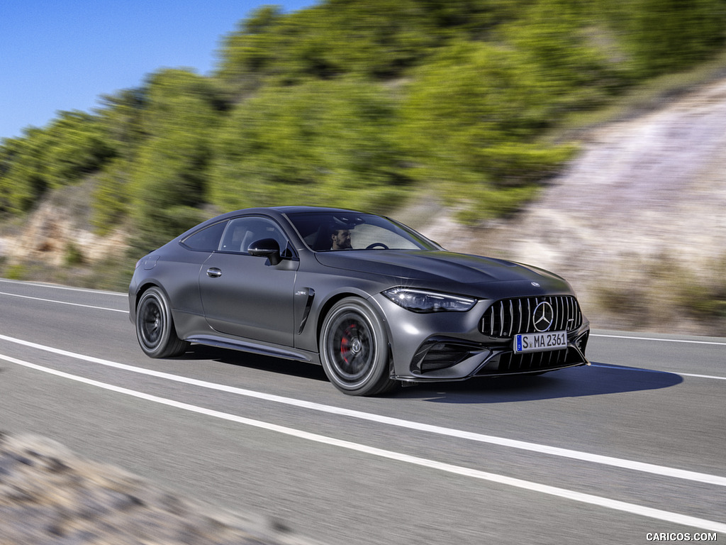 2024 Mercedes-AMG CLE 53 4MATIC+ Coupe - Front Three-Quarter