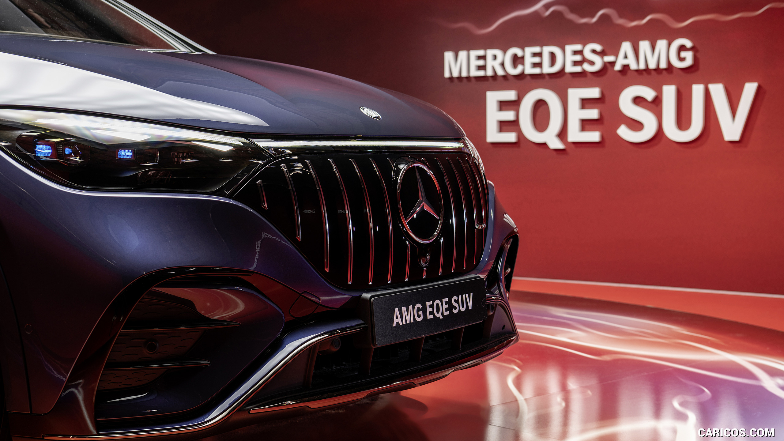 2024 Mercedes-AMG EQE 53 4MATIC+ SUV (Color: Sodalite Blue) - Front, #38 of 190