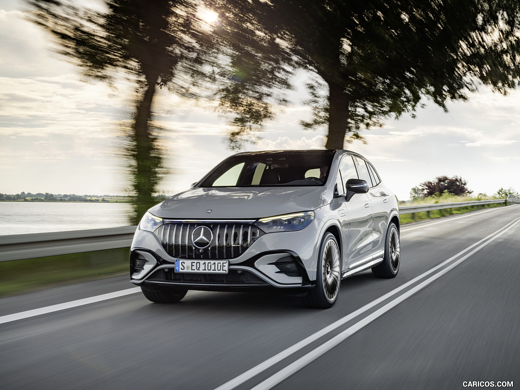 2024 Mercedes-AMG EQE 53 4MATIC+ SUV (Color: MANUFAKTUR Alpine Grey Solid) - Front