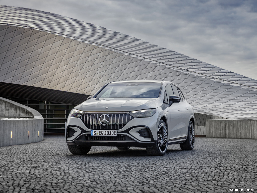 2024 Mercedes-AMG EQE 53 4MATIC+ SUV (Color: MANUFAKTUR Alpine Grey Solid) - Front