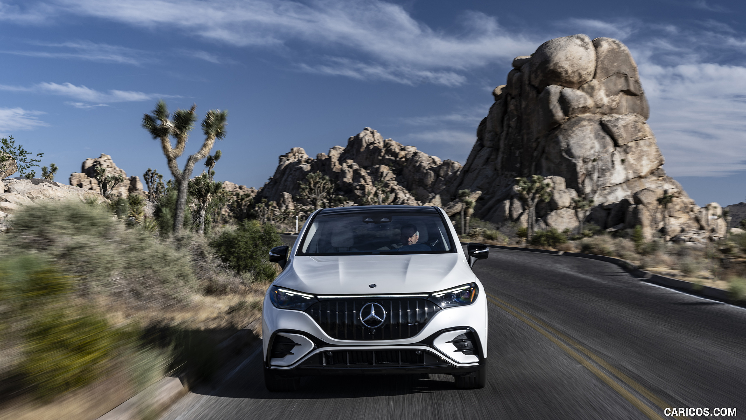 2024 Mercedes-AMG EQE 53 SUV (US-Spec) (Color: Diamond White) - Front, #125 of 190