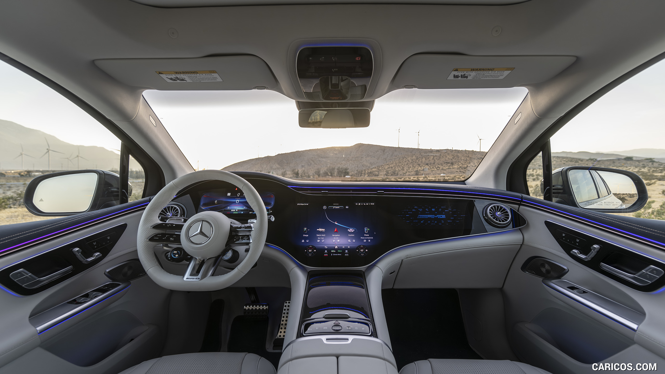 2024 Mercedes-AMG EQE 53 SUV (US-Spec) - Interior, Cockpit, #170 of 190