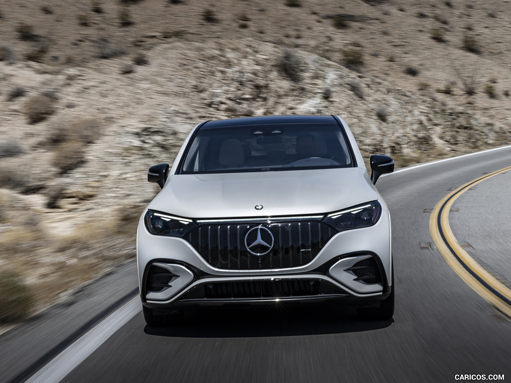 2024 Mercedes-AMG EQE 53 SUV (US-Spec) (Color: Diamond White) - Front