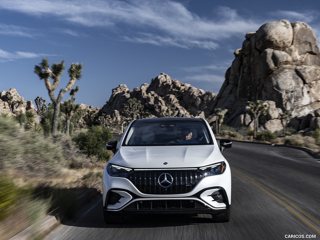 2024 Mercedes-AMG EQE 53 SUV (US-Spec) (Color: Diamond White) - Front