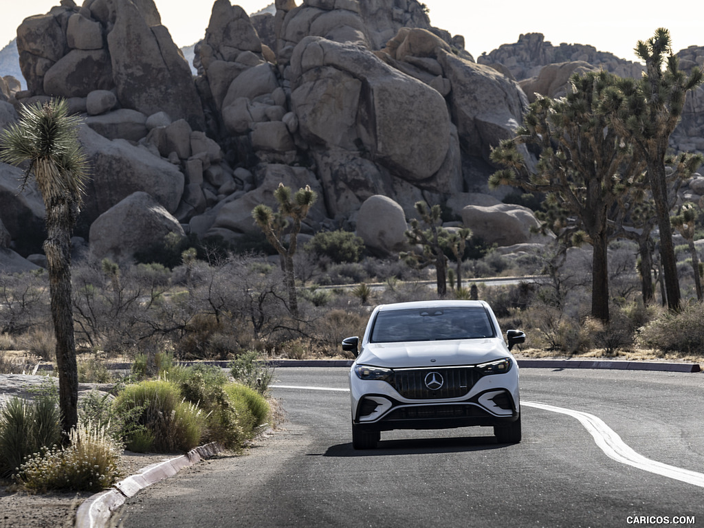 2024 Mercedes-AMG EQE 53 SUV (US-Spec) (Color: Diamond White) - Front