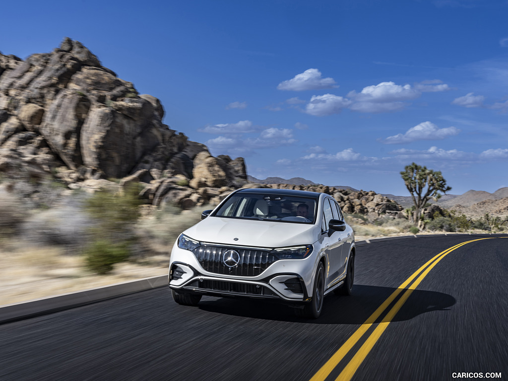 2024 Mercedes-AMG EQE 53 SUV (US-Spec) (Color: Diamond White) - Front