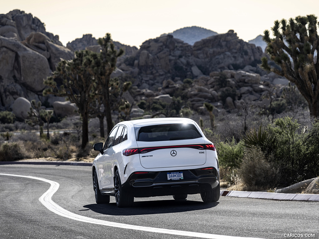 2024 Mercedes-AMG EQE 53 SUV (US-Spec) (Color: Diamond White) - Rear