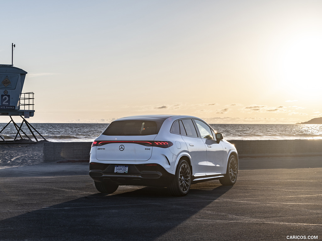 2024 Mercedes-AMG EQE 53 SUV (US-Spec) (Color: Diamond White) - Rear