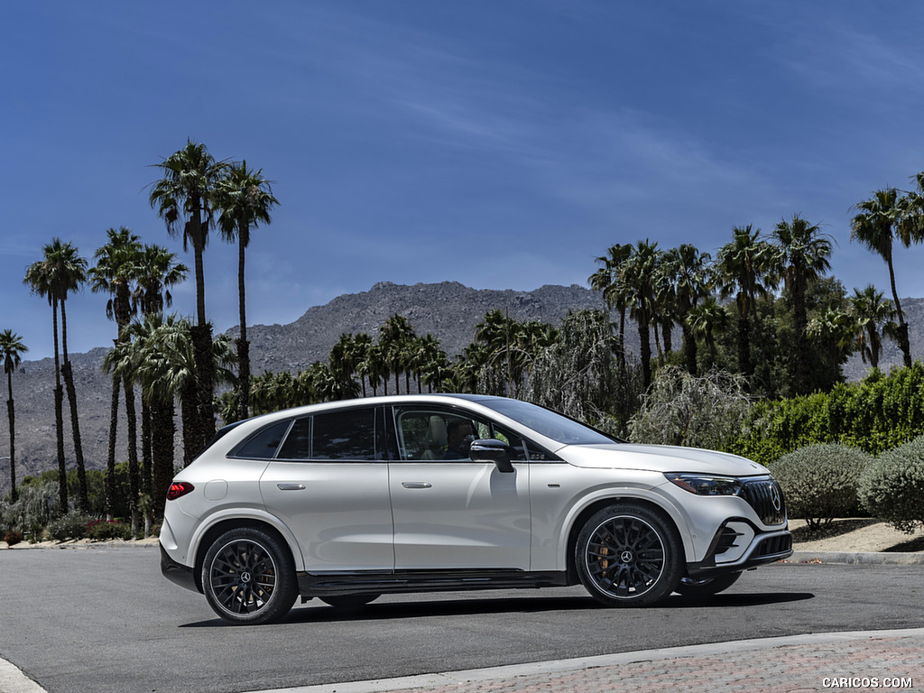 2024 Mercedes-AMG EQE 53 SUV (US-Spec) (Color: Diamond White) - Side