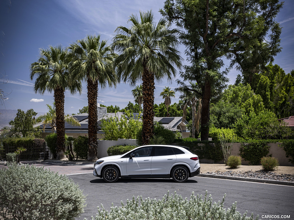 2024 Mercedes-AMG EQE 53 SUV (US-Spec) (Color: Diamond White) - Side