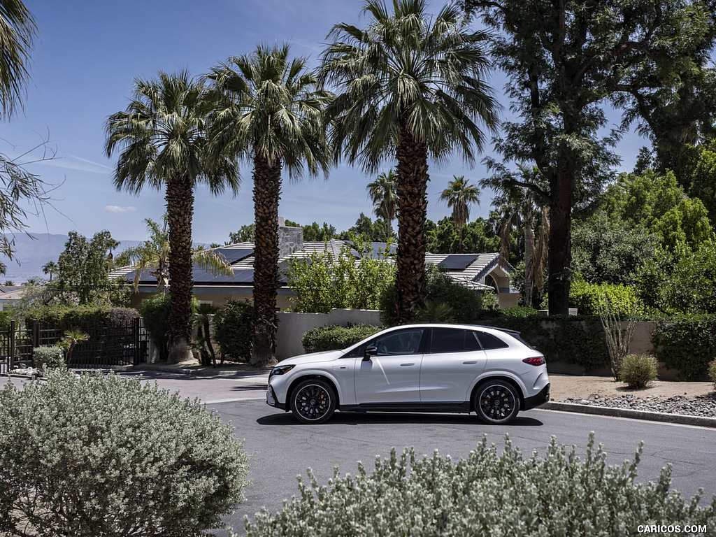 2024 Mercedes-AMG EQE 53 SUV (US-Spec) (Color: Diamond White) - Side