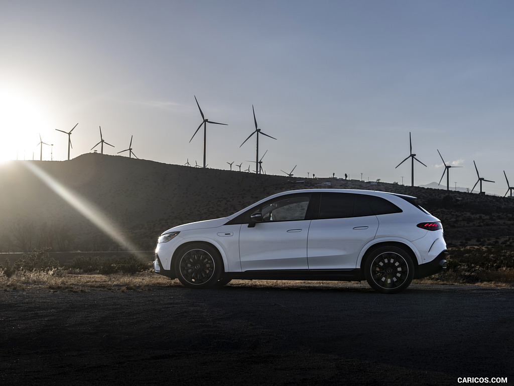 2024 Mercedes-AMG EQE 53 SUV (US-Spec) (Color: Diamond White) - Side