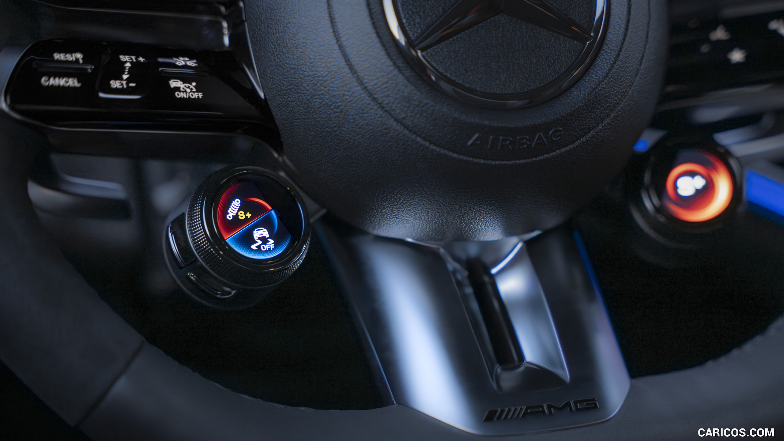 2024 Mercedes-AMG EQE SUV (US-Spec) - Interior, Steering Wheel, #115 of 190