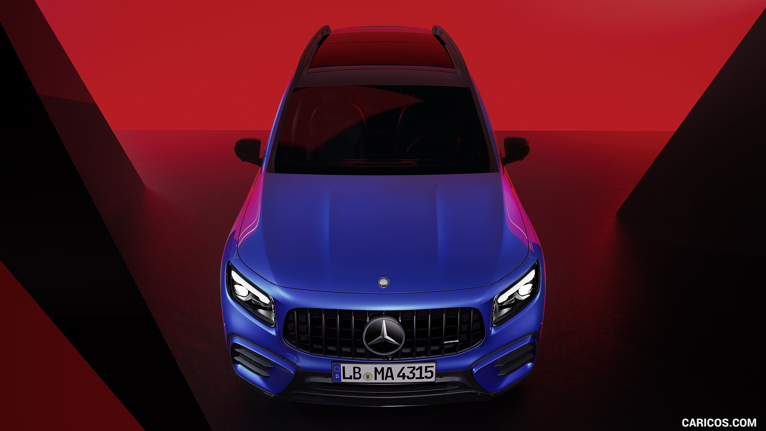 2024 Mercedes AMG GLB 35 Color Spectral Blue Front Caricos   2024 Mercedes AMG GLB 35 (Color Spectral Blue)   Front 3866775 2560x1440 