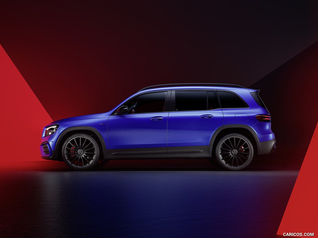 2024 Mercedes-AMG GLB 35 (Color: Spectral Blue) - Side