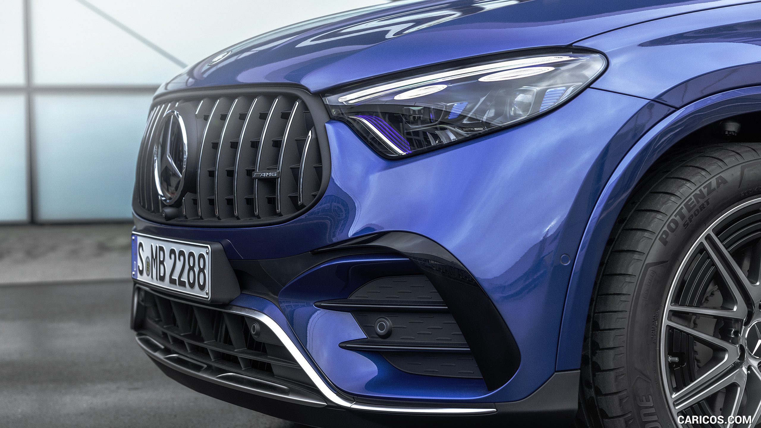 2024 Mercedes-AMG GLC 43 4MATIC (Color: Spectral Blue) - Detail, #6 of 15