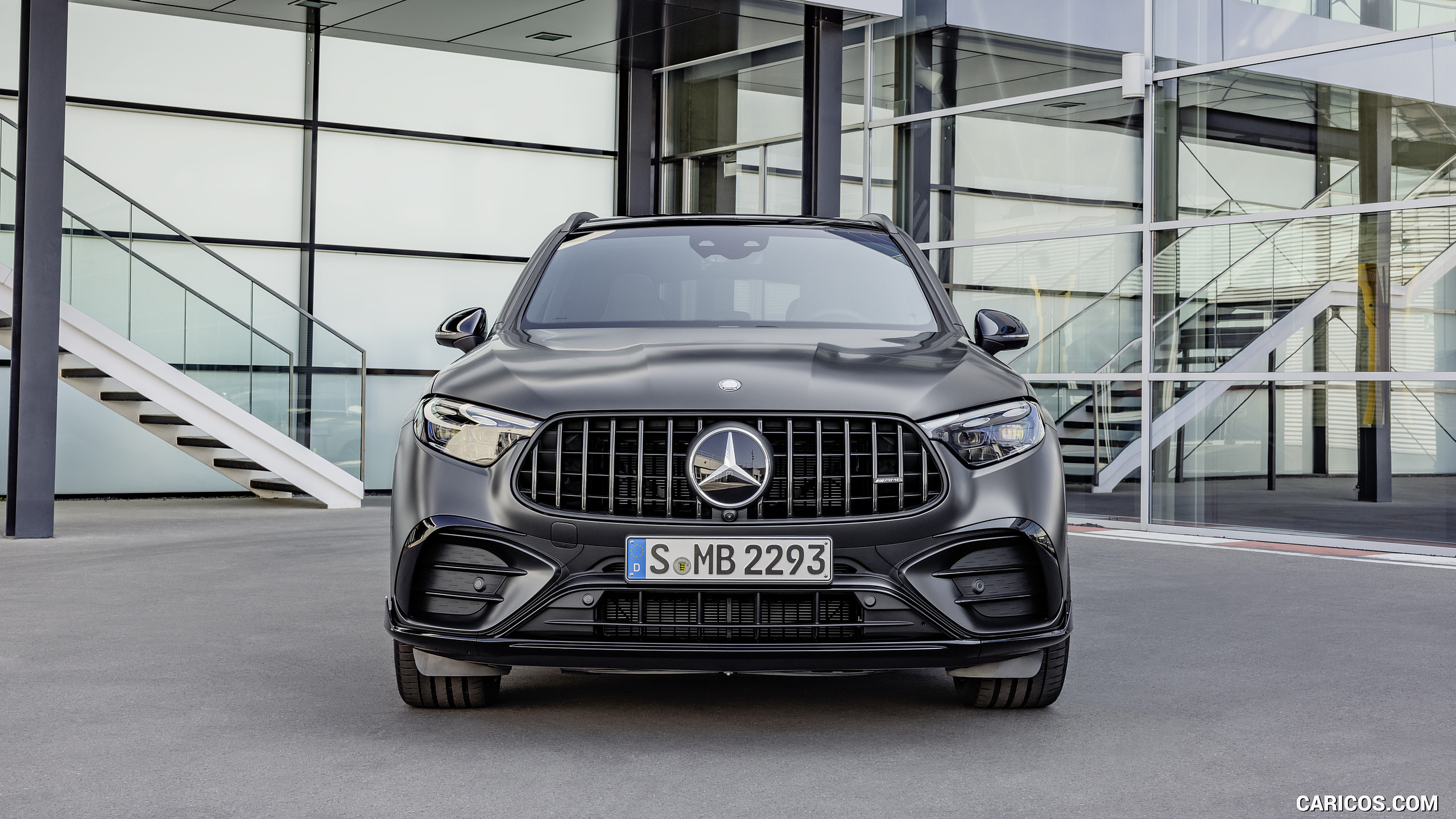 2024 Mercedes-AMG GLC 63 S E PERFORMANCE (Designo Graphite Grey Magno) - Front, #14 of 22